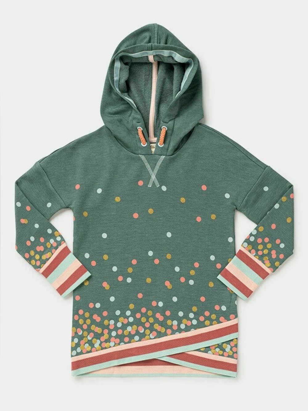 Matilda Jane Girls Size 4 Hoodie Secret Keeper Hoodie Sweatshirt Wonderment